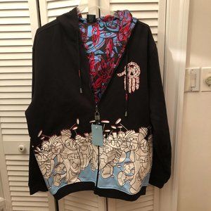 Miskeen Wisdumb Graphic hoodie Men's Size 2XL